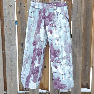 Oakley Icon Thinsulate Archive F/W 08’ Snow Pants Dye Pattern AOP Print Mens S